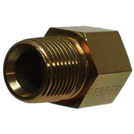Apache 39038972 .62 in. Female O-Ring x .50 in. Male Pipe- Hydraulic Adapter 157281